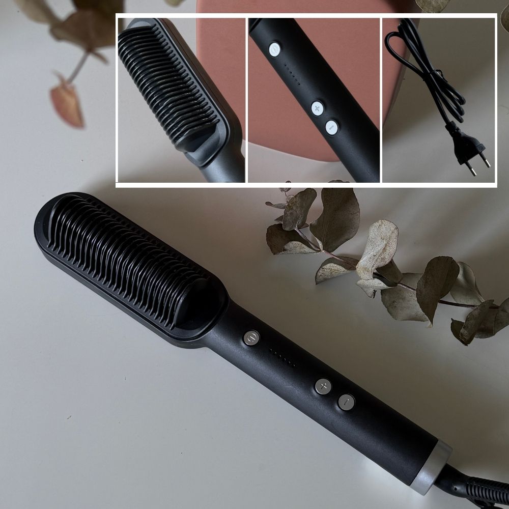 Cepillo Plancha Alisador 2 en 1 Profesional | Cepilla y alisa